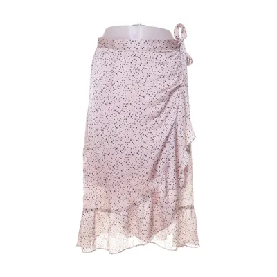 Slå om-nederdel (Pink) fra Neo Noir Polyester
