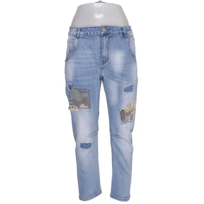 Jeans (Blå, Flerfarvet) fra QNUZ Bomuld, Elastan, Polyester, Viscose