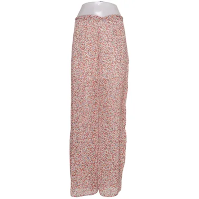 Pantalon patte d'éléphant (Blanc, Multicolore) de New Look