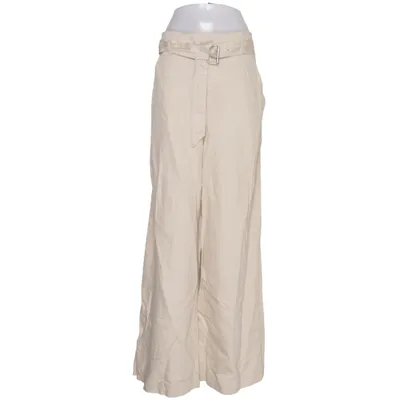 Pantalon patte d'éléphant (Beige) de Nathalie Vleeschouwer Coton, Lin