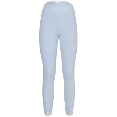 Træningsleggings (Blå) fra Basic Apparel Elastan, Økologisk bomuld