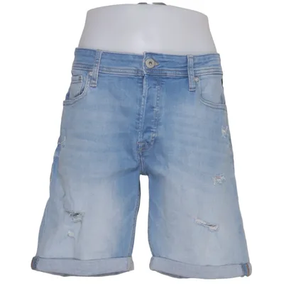 Short en jean (Bleu) de Jack & Jones Jeans Intelligence Coton, Élasthane, Polyester