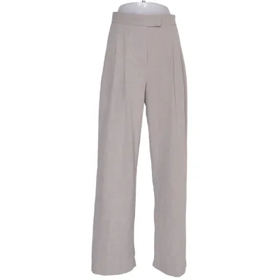 Pantalon patte d'éléphant (Gris) de Lulumary Élasthane, Polyester, Viscose