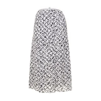 Nederdel (Hvid, Sort) fra Life Style Polyamid, Polyester