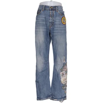 Jean (Bleu, Multicolore) de Ed Hardy by Christian Audigier Coton