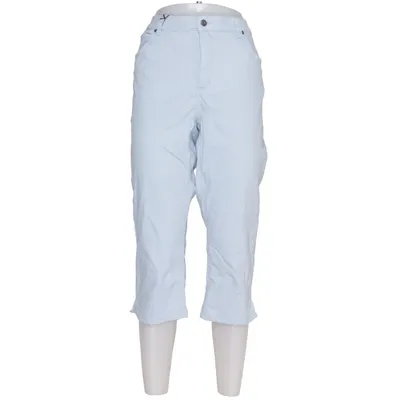 Pantacourt (Bleu) de Honey B Blue Coton, Élasthane, Polyester