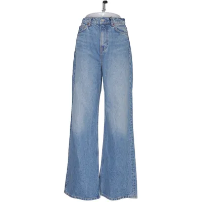 Jeans (Blå) från Reformation Lyocell, Ekologisk bomull