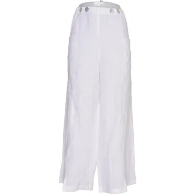 Palazzo pants (White) from Ralston Linen