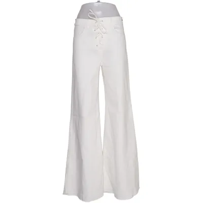 Jean (Blanc) de Massimo Dutti Coton, Élasthane, Polyester