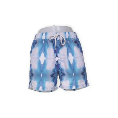Badshorts (Blå, Vit, Flerfärgad) från Oas Polyester