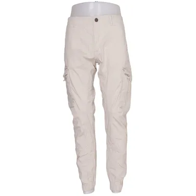 Cargo broek (Beige) van Jack & Jones Jeans Intelligence Elastaan, Gerecycled katoen