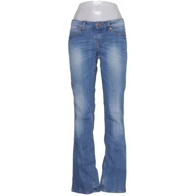 Spijkerbroek (Blauw) van Mango Jeans Katoen, Elastaan
