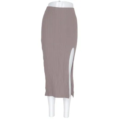 Långkjol (Beige) från Gina Tricot Bomull, Elastan, Polyester