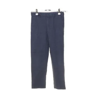Kostuumbroek (Blauw) van H&M Katoen, Linnen, Polyester