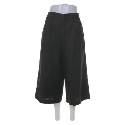 Culottes (Green) from Uniqlo Cotton, Linen