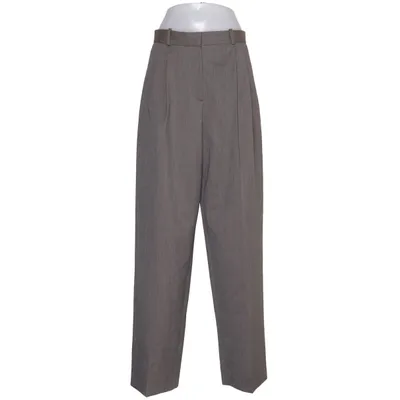 Kostuumbroek (Barrel Leg Anzugshose aus 100% Wolle) van Massimo Dutti Wol