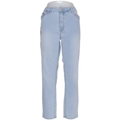 Jeans (Blå) fra Sanna Bomuld, Elastan, Polyester