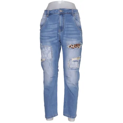 Jeans (Blå) fra Sexy Woman Bomuld, Viscose