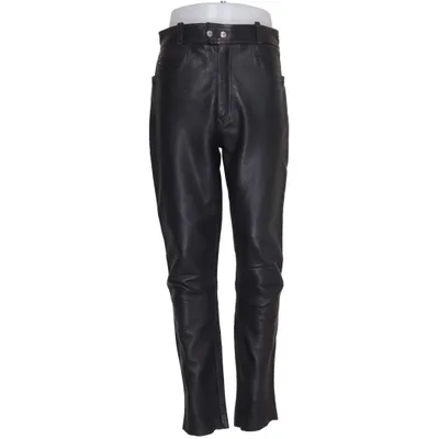 Läderbyxor (Svart) från Nice Skinn, Polyester