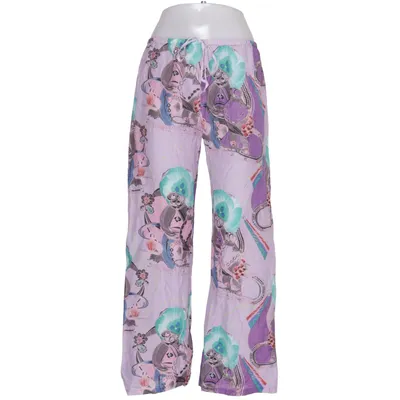 Broek (Lila, Meerkleurig) van Custo Barcelona Katoen, Zijde