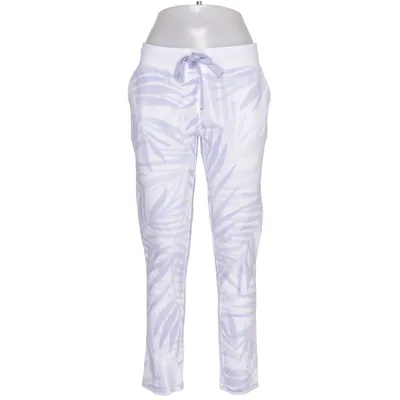 Sweatpants (Hvid, Lilla) fra Juvia Bomuld, Polyester