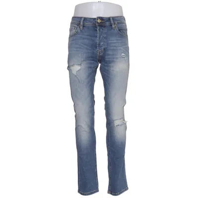 Spijkerbroek (Blauw) van Jack & Jones Jeans Intelligence Katoen, Elastaan, Polyester