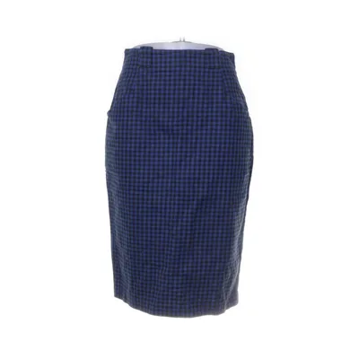 Kjol (Blå, Svart) från St Michael Bomull, Ull