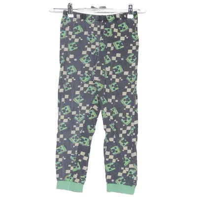 Pantalon de pyjama (Noir, Vert, Beige) de Minecraft Coton