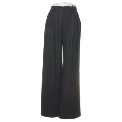 Pantalon patte d'éléphant (Noir) de Oval Square Élasthane, Polyester, Viscose