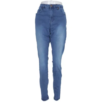 Spijkerbroek (AMY) van Zizzi Katoen, Elastaan, Polyester