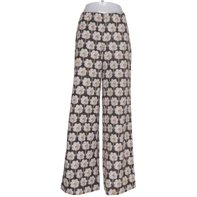 Palazzobyxor (Brun, Beige, Vit) från Maliparmi Elastan, Polyester