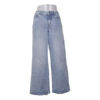 Jeans (Blå) från Pieces Elastan, Återvunnen bomull