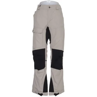 Pantalon d'extérieur (Beige, Noir) de Lundhags Élasthane, Coton biologique, Polyamide, Polyester