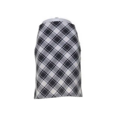 Skirt (Black, White, Yellow) from Hennes Polyester, Viscose