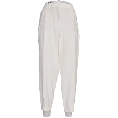 Pantalon de costume (Blanc) de Zara Basic