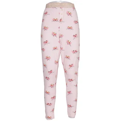 Pyjamasbukser (Pink, Flerfarvet) fra Love to Lounge Bomuld, Elastan
