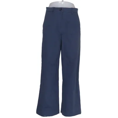 Palazzo broek (Blauw) van Weekend MaxMara Katoen, Elastaan