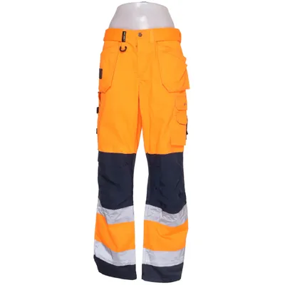 Work pants (Orange, Gray, Blue) from Fristads Cotton, Polyester