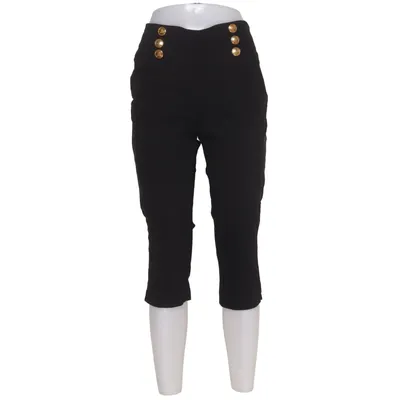 Driekwart broek (Zwart) van Topstudio Elastaan, Polyamide, Viscose