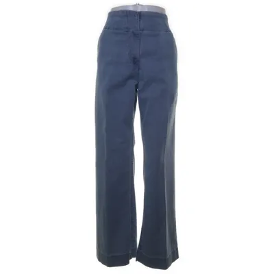 Palazzo broek (Blauw) van By Malene Birger Katoen, Elastaan, Polyester