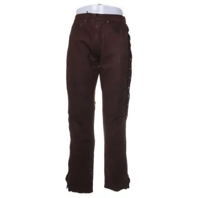 Läderbyxor (Mid is waist) från Sticks and Stones Skinn, Mocka