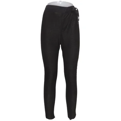 Leggings (Black, Gold) from Maison Scotch Elastane, Metallic fiber, Polyester, Viscose