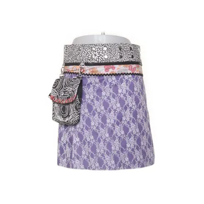 Rok (Wit, Meerkleurig) van ZAND Amsterdam Katoen, Polyester