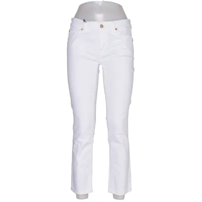 Jeans (White) from 7 for All Mankind Cotton, Elastane