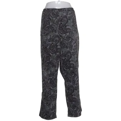 Corduroy broek (Grijs, Zwart) van Denim & Co Katoen, Elastaan