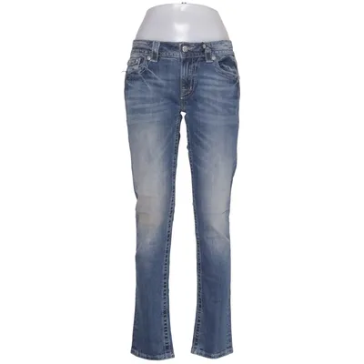Jeans (Blå) fra Miss Me Bomuld, Elastan