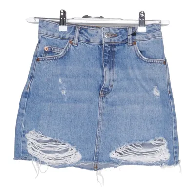 Jupe en jean (MOTO) de Topshop Moto Coton
