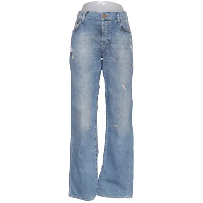 Jeans (Blå) fra Boyfriend Bomuld