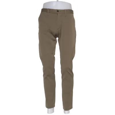 Chino (Vert) de Zara Man Basic Coton, Élasthane, Polyamide