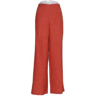 Pantalon patte d'éléphant (Rouge) de Ella Polyester